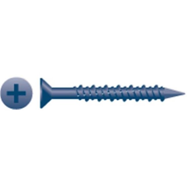 Strong-Point 1/4" x 3 3/4 in Phillips Flat Machine Screw, Plain Steel CF460